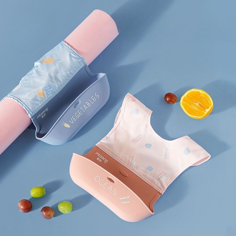 Waterproof Baby Bibs Silicone - الأطفال مريلة مقاومة للماء الطفل المرايل