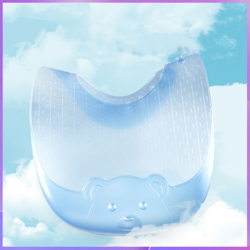 Waterproof Baby Bibs Silicone - مريلة سيليكون خفيفة الوزن لأغذية الأطفال،