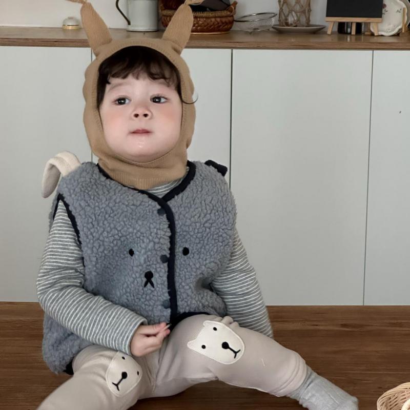 Toddler Boy Winter Fleece Jacket - 2025 شتاء جديد طفل بلا أكمام