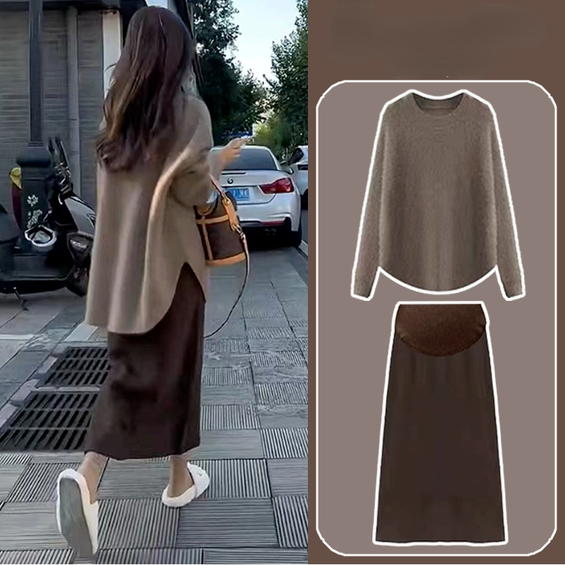 Maternity Wear - مجموعة ملابس الأمومة من قطعتين ،