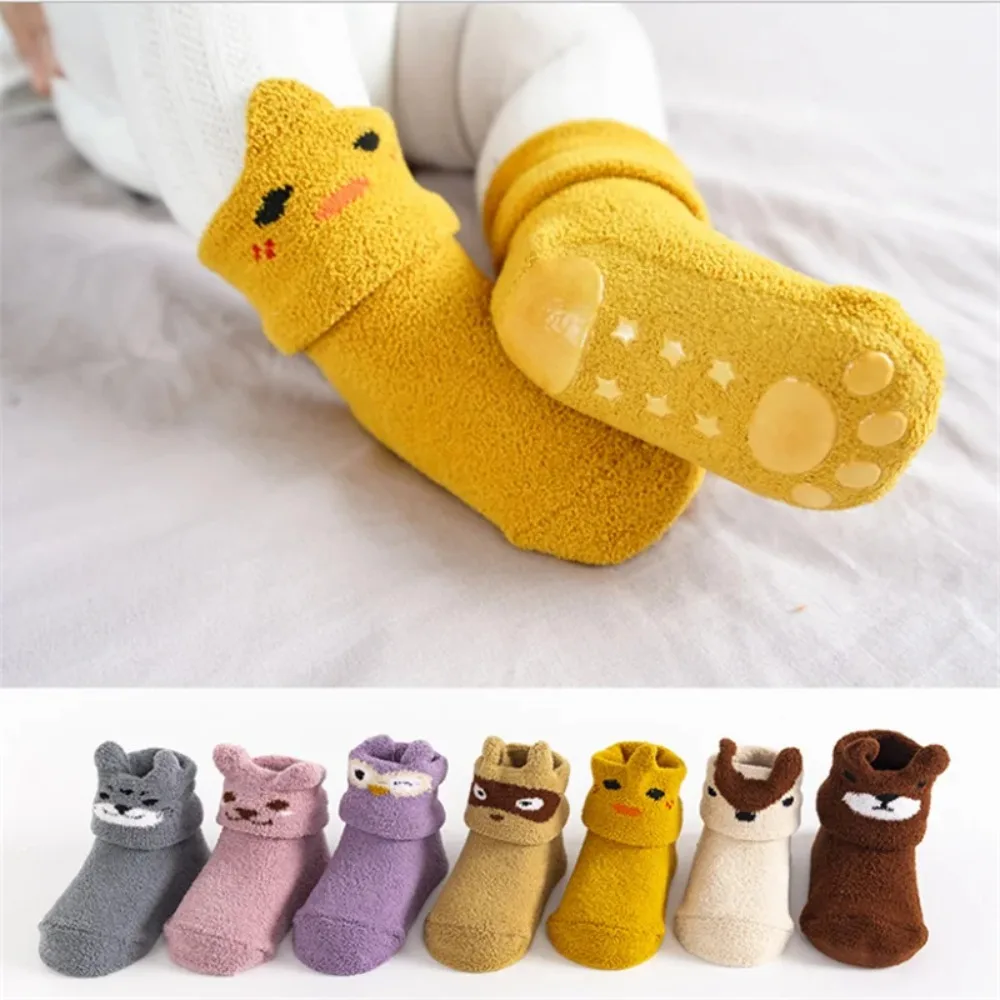 1 قطعة سيليكون رمادي عدم الانز - مراجعة Unisex Baby Socks Non Slip وسعره