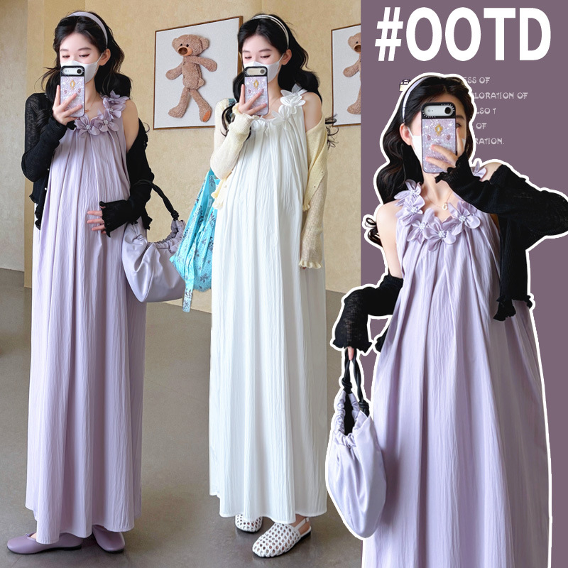 بدلة حمل صيفية 2026 مع زخارف ز - مراجعة Maternity Wear وسعره