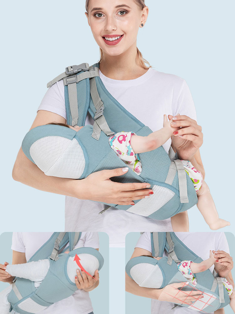 حاملة أطفال مريحة مع كرسي خصر  - مراجعة Ergonomic Baby Carrier Newborn To Toddler وسعره