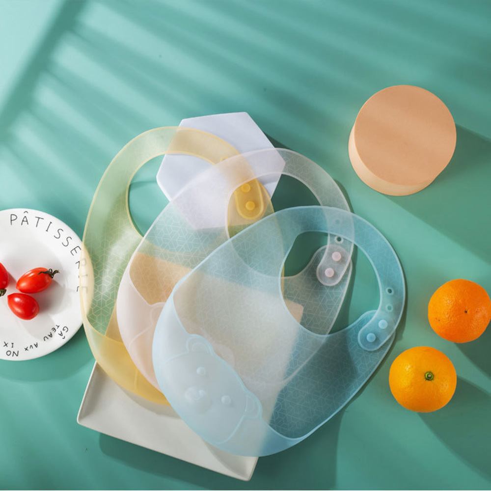 مريلة تناول الطعام للأطفال، مر - مراجعة Waterproof Baby Bibs Silicone وسعره
