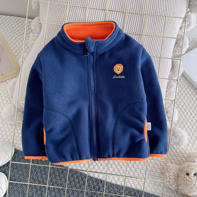 جاكيت كارديجان جديد للأطفال من - مراجعة Toddler Boy Winter Fleece Jacket وسعره