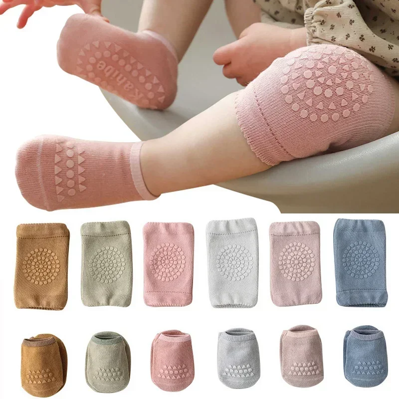 مجموعة جوارب وواقيات الركبة لل - مراجعة Unisex Baby Socks Non Slip وسعره