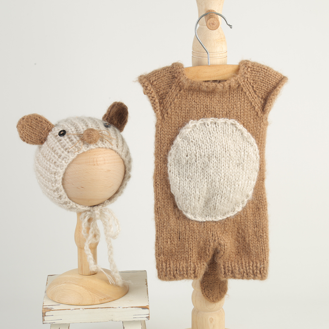 مجموعة أدوات تصوير المواليد ال - مراجعة Infant Photography Props Outfit وسعره