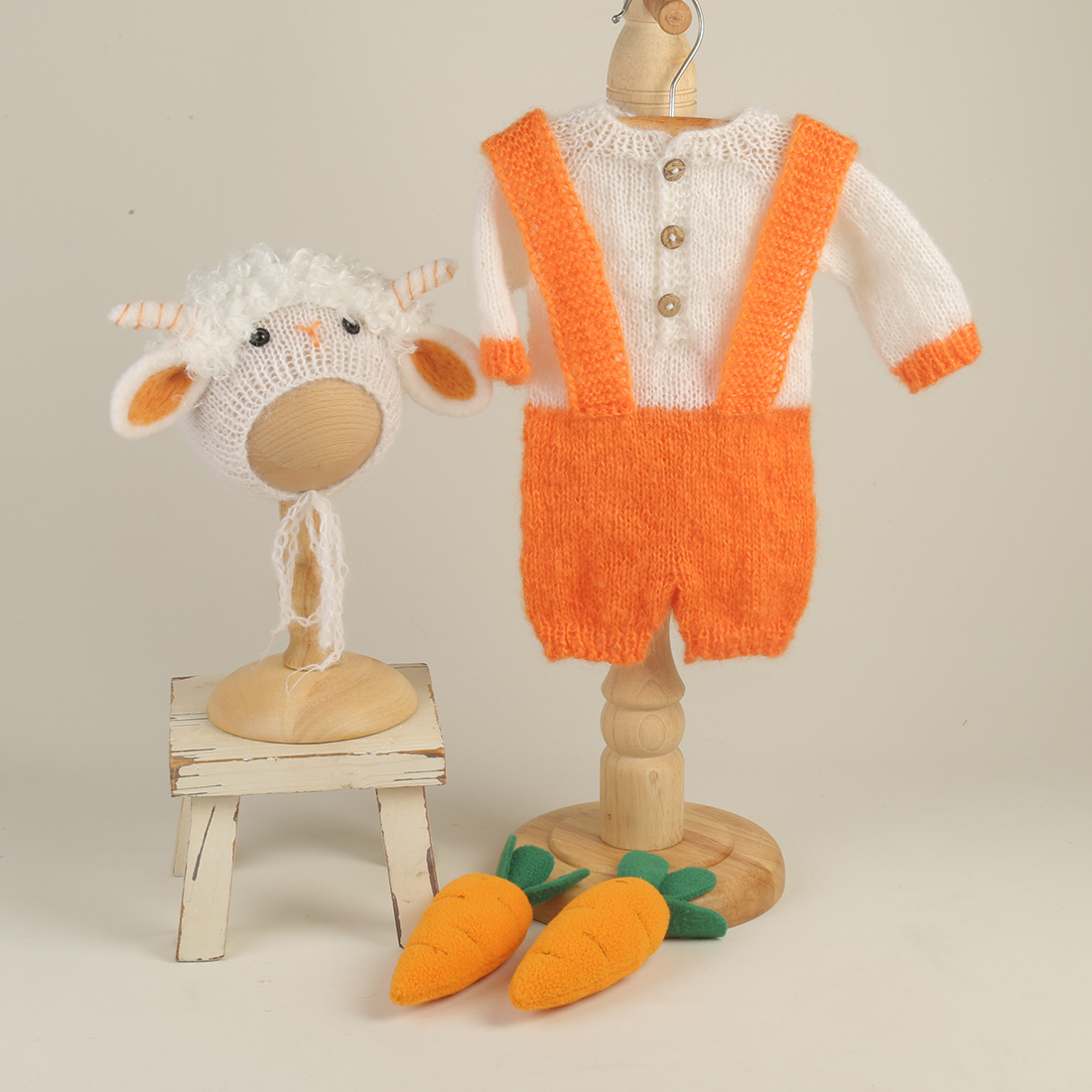 مجموعة أدوات تصوير المواليد ال - مراجعة Infant Photography Props Outfit وسعره