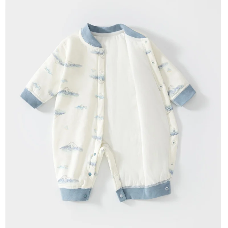 بدلة أطفال حديثي الولادة خريف  - مراجعة Newborn Baby Girl Romper Floral وسعره