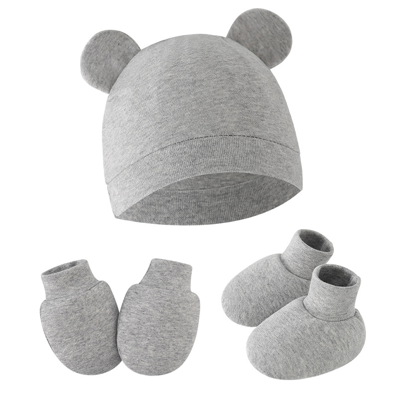 قبعة وقفازات وجوارب للأطفال حد - مراجعة Infant Beanie Hat With Ears وسعره