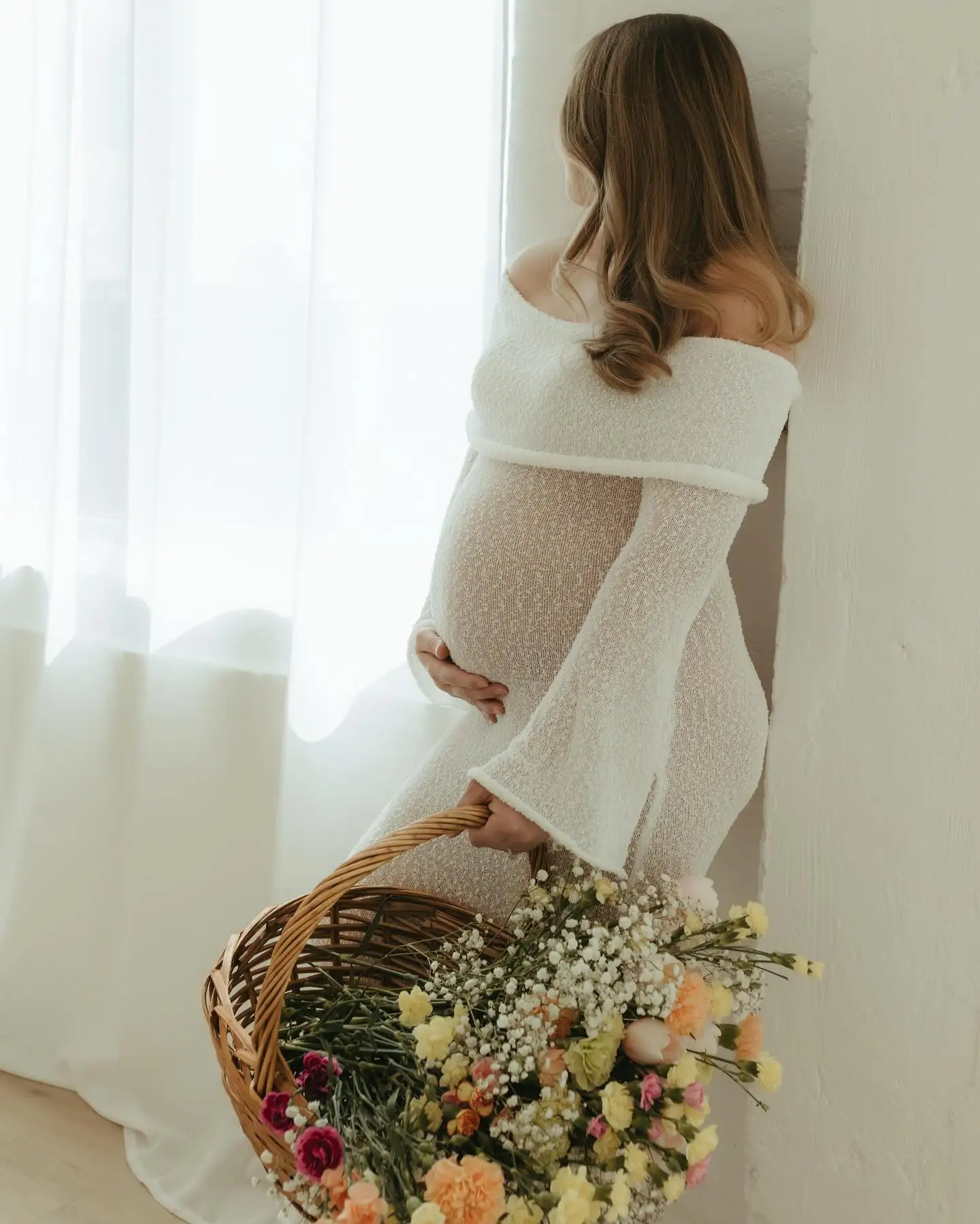 الأمومة التقطت الصور فستان طوي - مراجعة Maternity Wear وسعره