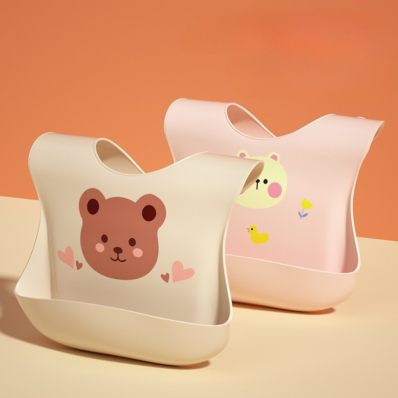 مرايل أطفال مقاومة للماء من ال - مراجعة Waterproof Baby Bibs Silicone وسعره