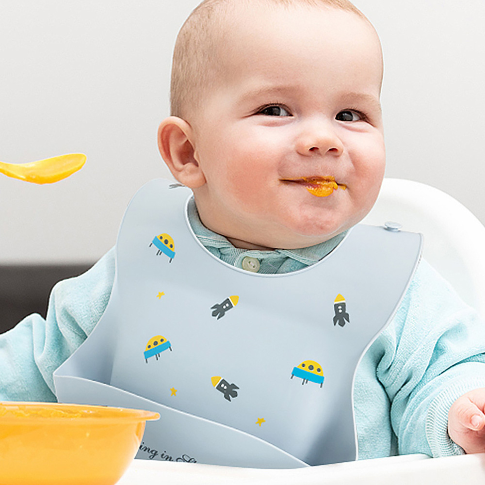 مرايل سيليكون ناعمة مضادة للما - مراجعة Waterproof Baby Bibs Silicone وسعره