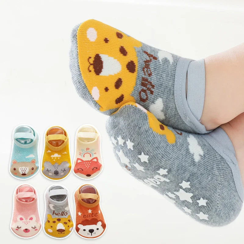 0-3Years الوليد الطفل بنات بني - مراجعة Unisex Baby Socks Non Slip وسعره
