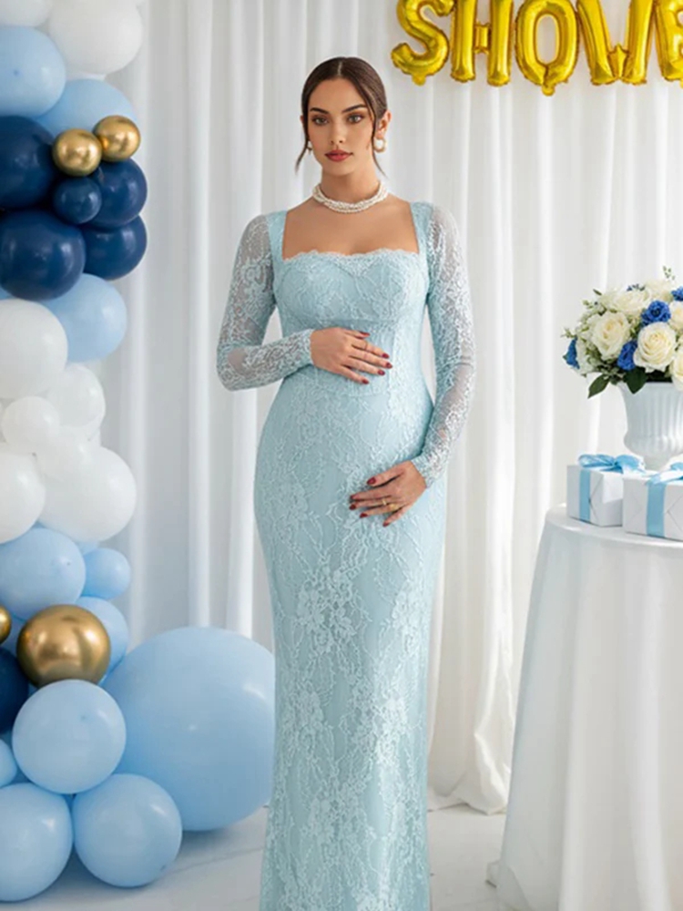 فستان دانتيل للأمهات لالتقاط ا - مراجعة Maternity Wear وسعره