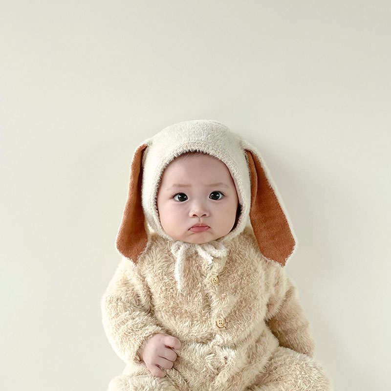الشتاء أفخم الطفل الأرنب قبعة  - مراجعة Infant Beanie Hat With Ears وسعره