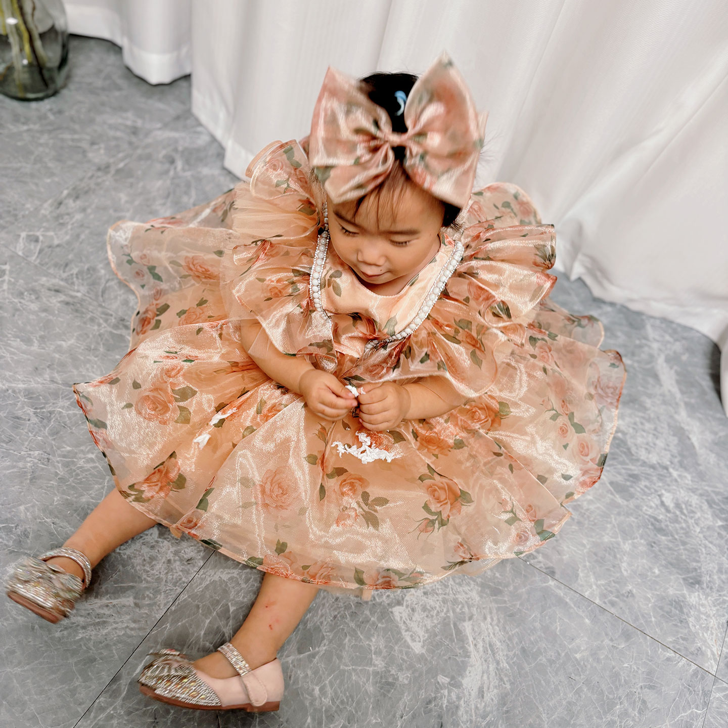 حالمة نذر J225 فستان فتاة الشم - مراجعة Toddler Girl Tulle Party Dress وسعره