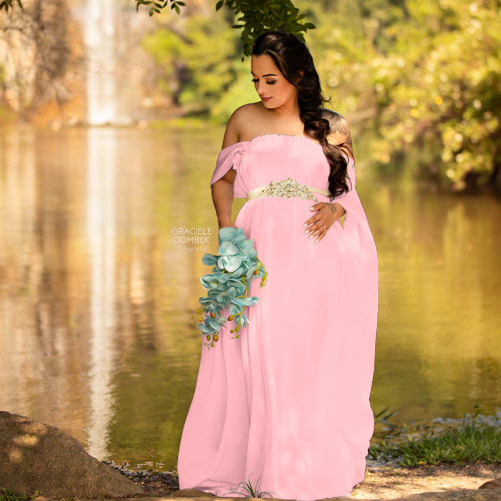 فستان ماكسي نسائي أوروبي وأمري - مراجعة Maternity Wear وسعره