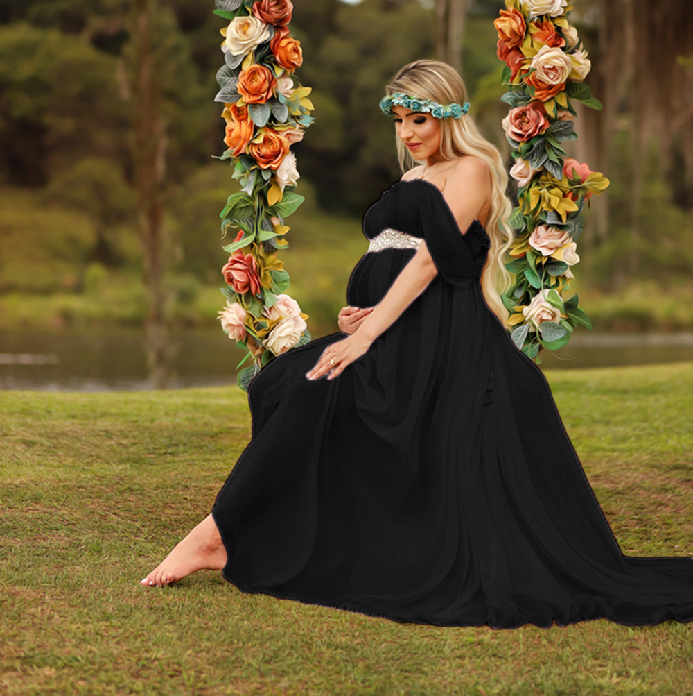 فستان ماكسي نسائي أوروبي وأمري - مراجعة Maternity Wear وسعره