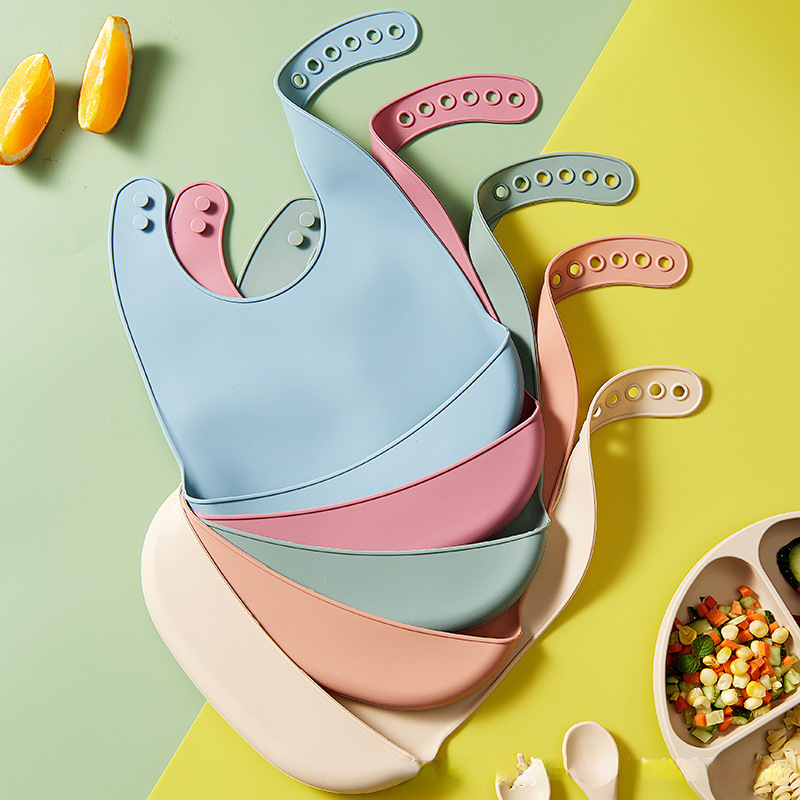 الطفل سيليكون المرايل الرضع مر - مراجعة Waterproof Baby Bibs Silicone وسعره